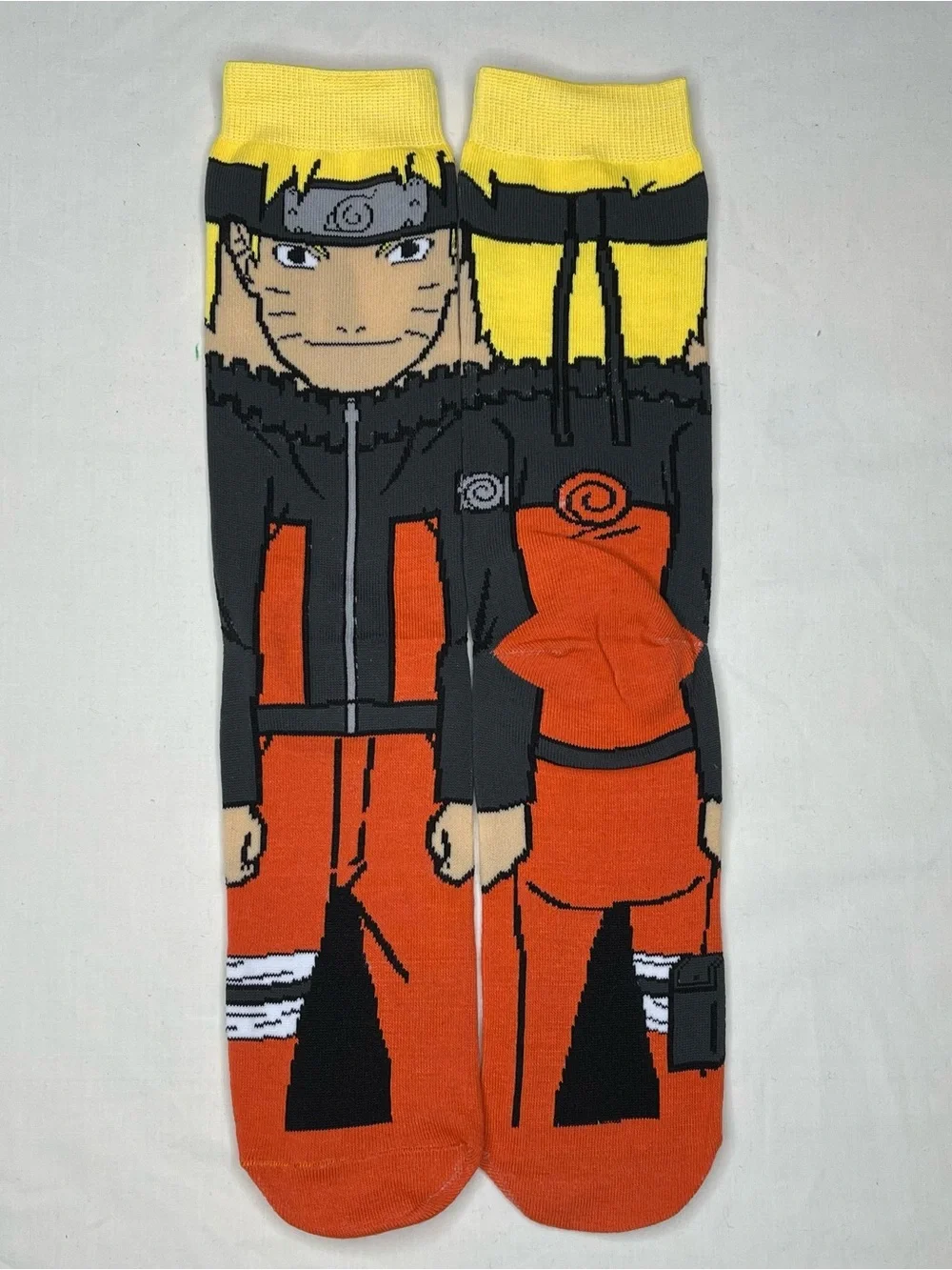 Anime Character Crew Socks Pack - 3 Pairs of Naruto Characters socks